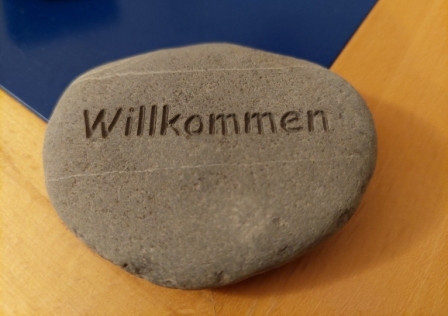 Gravur auf Stein